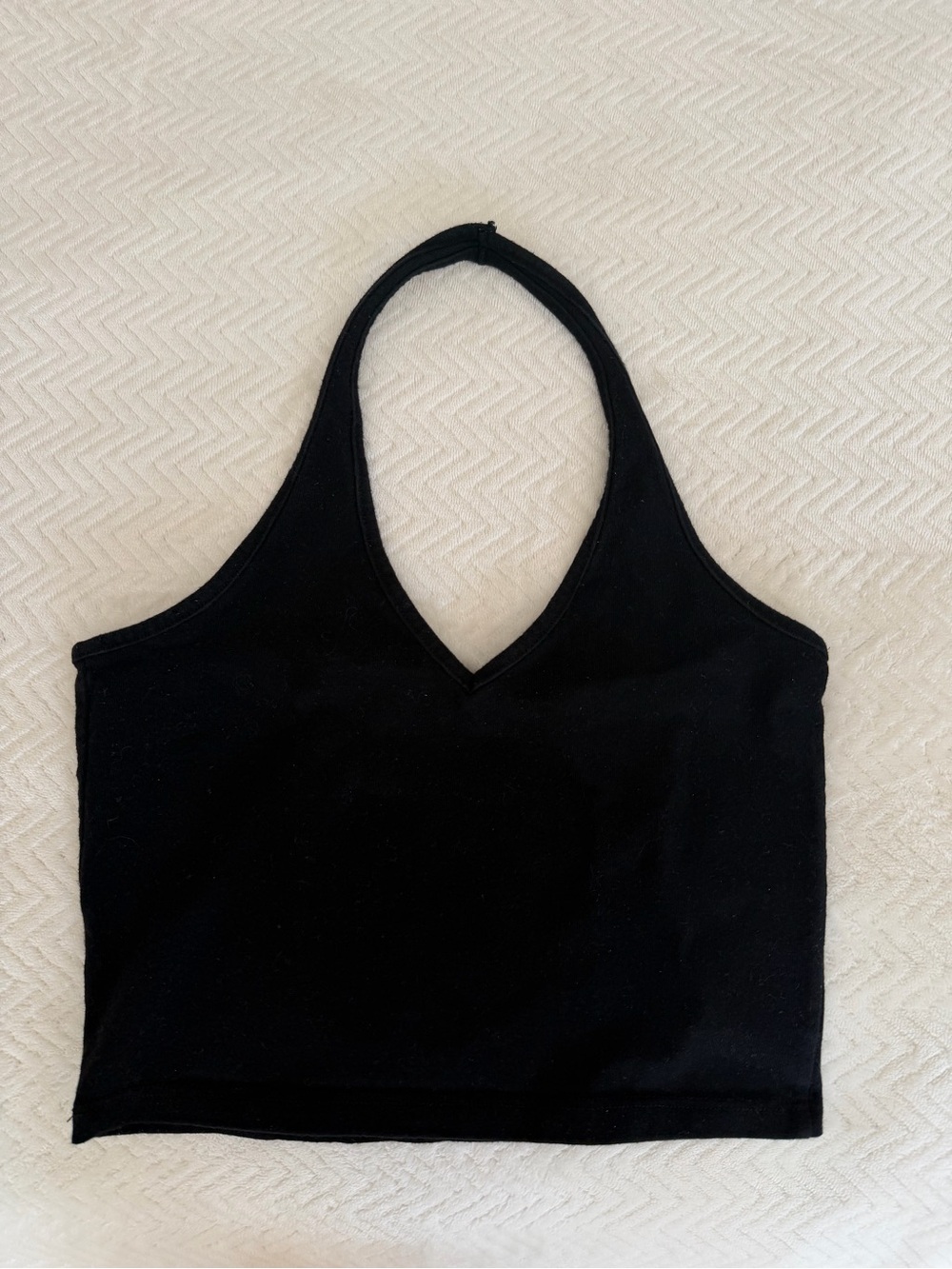 Brandy Melville Black Halter Top